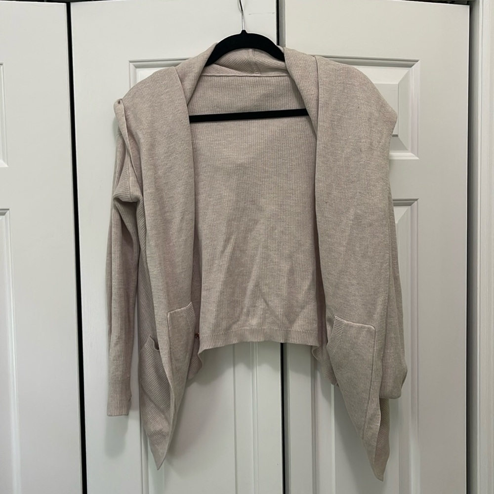 Lululemon soft knit cardigan